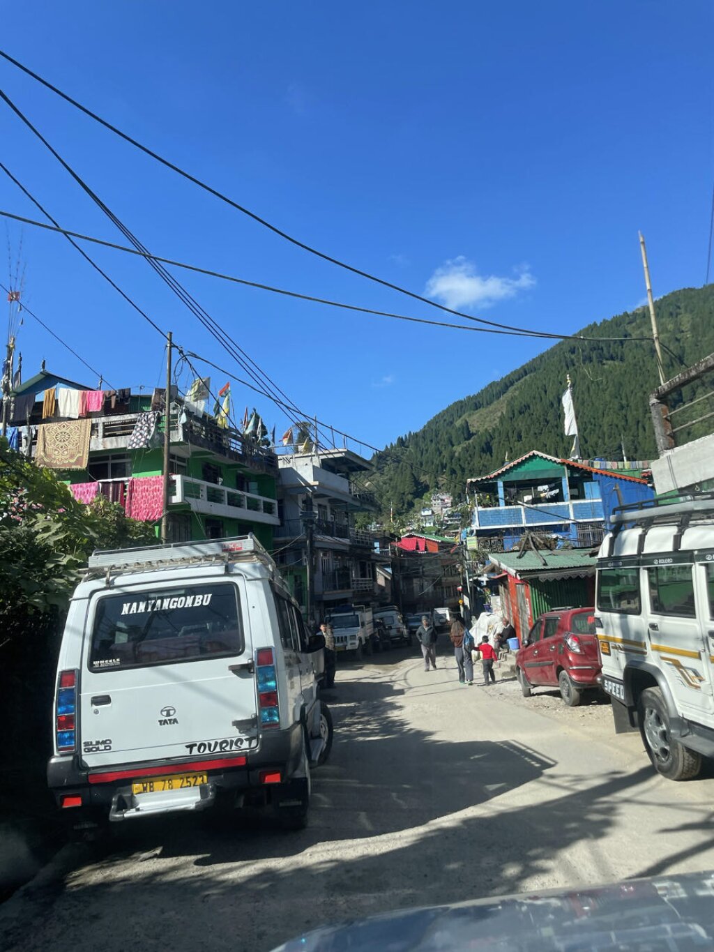 India Himalaya village.