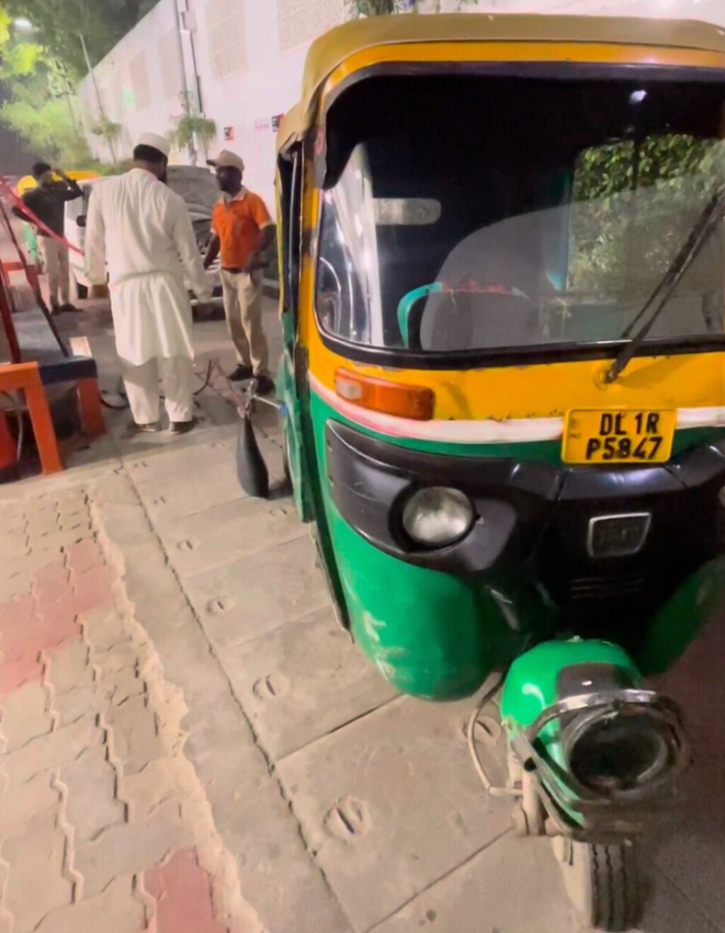 Tuk-tuk India.